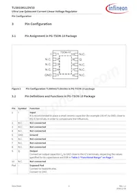 TLS810A1LDV33XUMA1 Datasheet Page 5