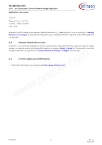 TLS810B1LDV50XUMA1 Datasheet Page 21