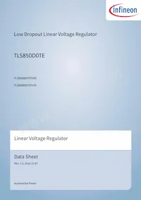 TLS850D0TEV50ATMA1 Datenblatt Cover