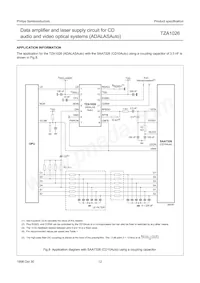 TZA1026T/V2 Datenblatt Seite 12