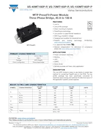 VS-100MT160P-P Datasheet Cover