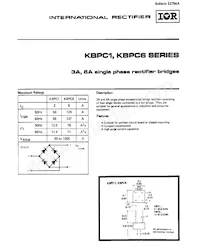 VS-KBPC608 Datenblatt Cover