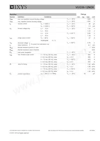 VUO36-12NO8 Datasheet Page 2