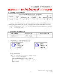 W83310DG-A Datasheet Pagina 14