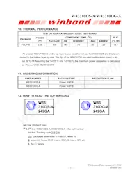 W83310DG-A Datasheet Page 14