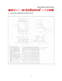 W83310SG TR Datasheet Page 15