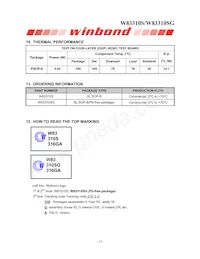 W83310SG TR Datasheet Pagina 16