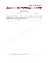 W83310SG TR Datasheet Pagina 17