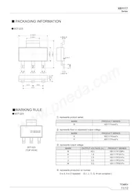 XB1117P501FR-G Datasheet Page 11