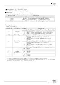 XC6220B301PR-G Datasheet Pagina 3