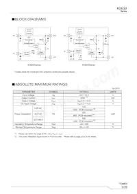 XC6222B301PR-G Datasheet Pagina 3