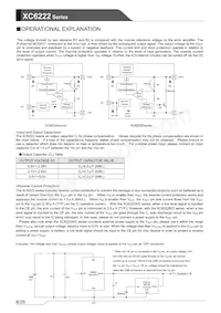 XC6222B301PR-G Datasheet Pagina 8