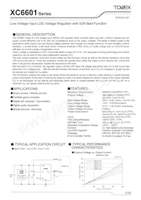XC6601B181PR-G Datasheet Cover