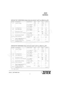 ZSR1200GTA Datasheet Page 5