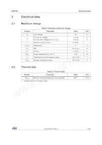 A5974DTR Datasheet Page 5