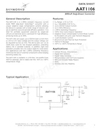 AAT1106ICB-0.6-T1 데이터 시트 표지