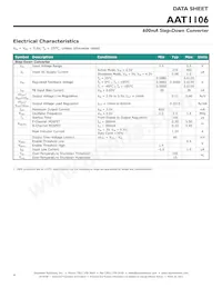 AAT1106ICB-0.6-T1 Datasheet Page 4