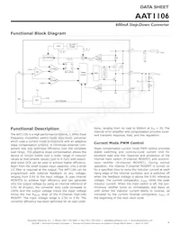 AAT1106ICB-0.6-T1 Datasheet Page 9