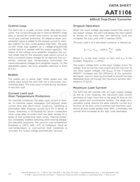 AAT1106ICB-0.6-T1 Datasheet Page 10