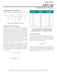 AAT1106ICB-0.6-T1數據表 頁面 11