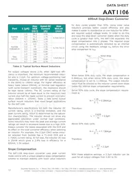 AAT1106ICB-0.6-T1 Datasheet Page 12