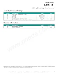 AAT1121IPS-0.6-T1 Datasheet Pagina 3