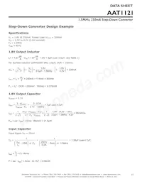 AAT1121IPS-0.6-T1 Datasheet Page 15