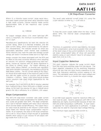 AAT1145IDE-0.6-T1 Datasheet Page 11