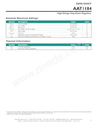 AAT1184ITP-0.6-T1 Datenblatt Seite 3