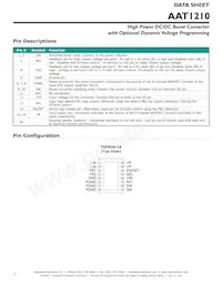 AAT1210IRN-0.6-T1數據表 頁面 2