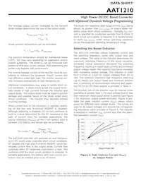 AAT1210IRN-0.6-T1 Datasheet Page 14