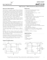 AAT1218IWP-5.0-T1 Datenblatt Cover