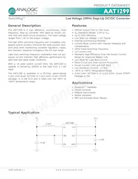 AAT1299IOQ-3.3-T1 Datasheet Cover