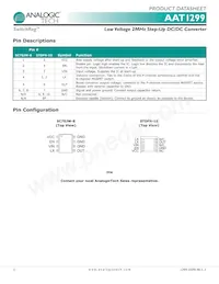 AAT1299IOQ-3.3-T1數據表 頁面 2