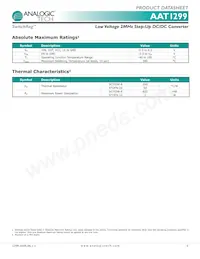 AAT1299IOQ-3.3-T1 Datasheet Page 3