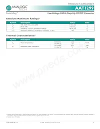 AAT1299IOQ-3.3-T1 Datasheet Pagina 3