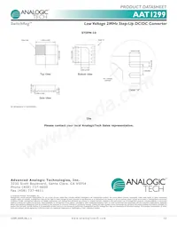 AAT1299IOQ-3.3-T1數據表 頁面 13