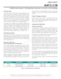 AAT2113BIXS-0.6-T1 Datasheet Pagina 12