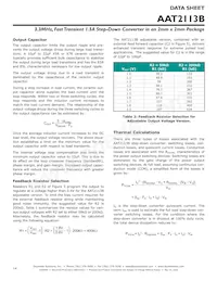 AAT2113BIXS-0.6-T1 Datasheet Pagina 14