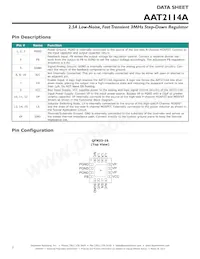 AAT2114AIVN-0.6-T1 Datasheet Page 2