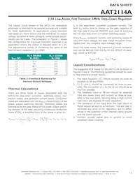 AAT2114AIVN-0.6-T1 Datasheet Page 13