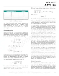 AAT2120IES-0.6-T1 Datasheet Page 11