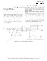 AAT2138IWO-0.6-T1 Datasheet Page 15