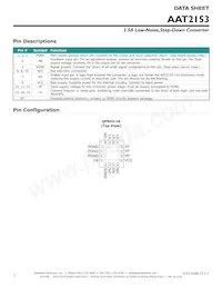 AAT2153IVN-0.6-T1數據表 頁面 2