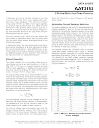 AAT2153IVN-0.6-T1 Datasheet Page 13