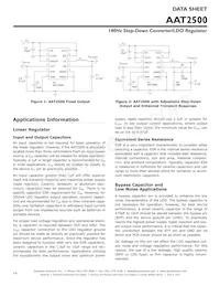 AAT2500IWP-AW-T1 Datasheet Page 14