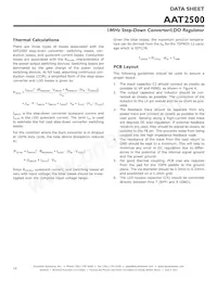 AAT2500IWP-AW-T1 Datasheet Page 18