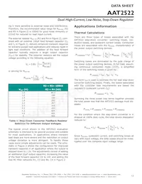 AAT2522IRN-1-T1 Datasheet Pagina 13