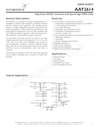 AAT2614IDG-2-T1 Datasheet Cover