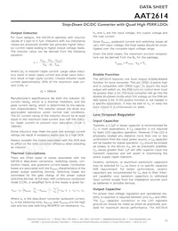 AAT2614IDG-2-T1 Datasheet Page 13